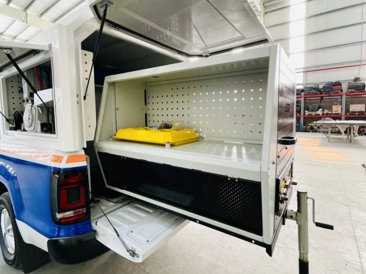 modulo extraible taller movil