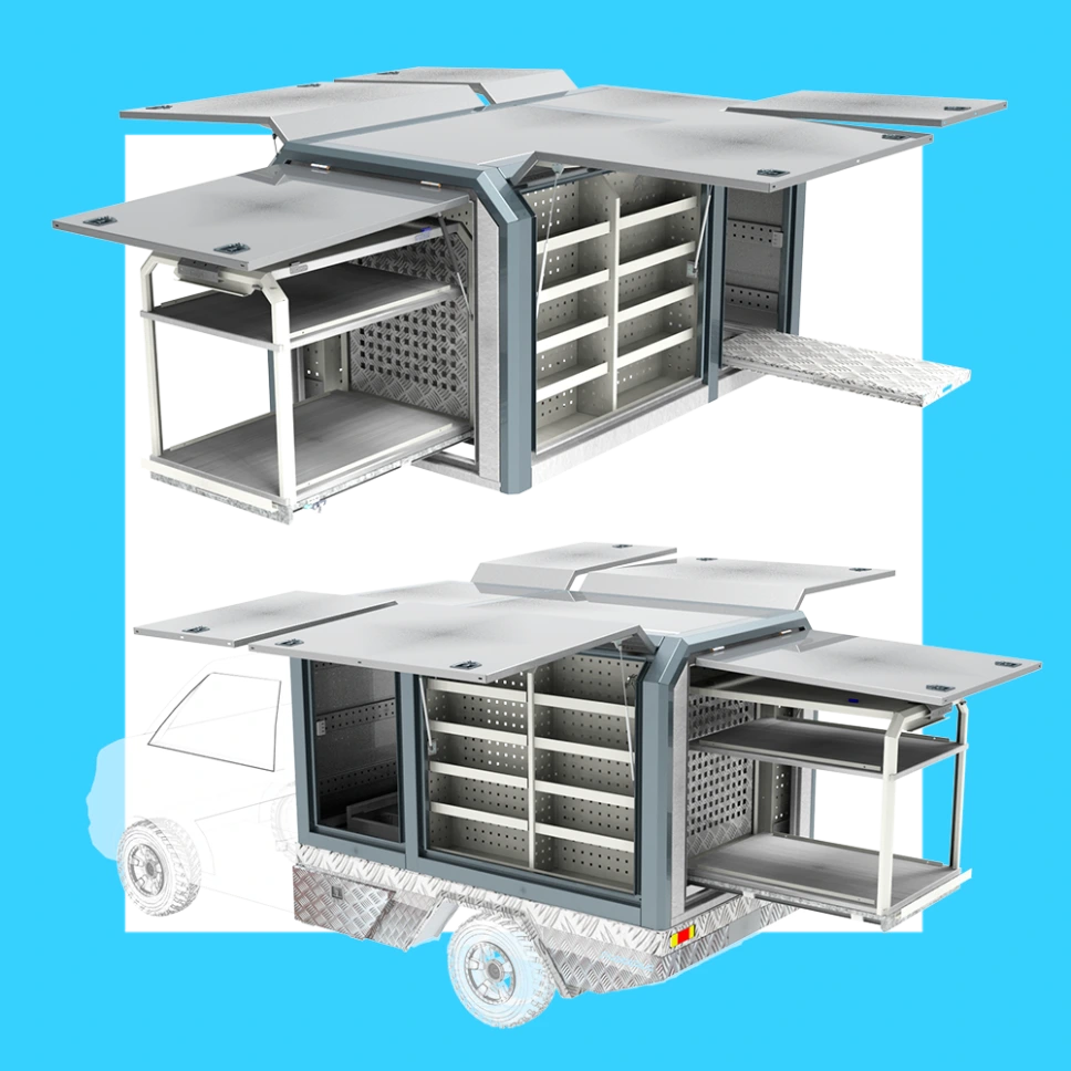 CARROCERÍA FOOD TRUCK – CAMION – PICK UP | 02-032-005