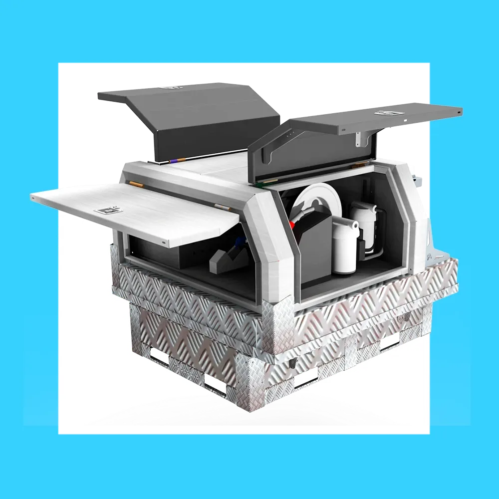 [12-3-3] SKID ALUMINIO DIESEL-UREA | 12-003-003