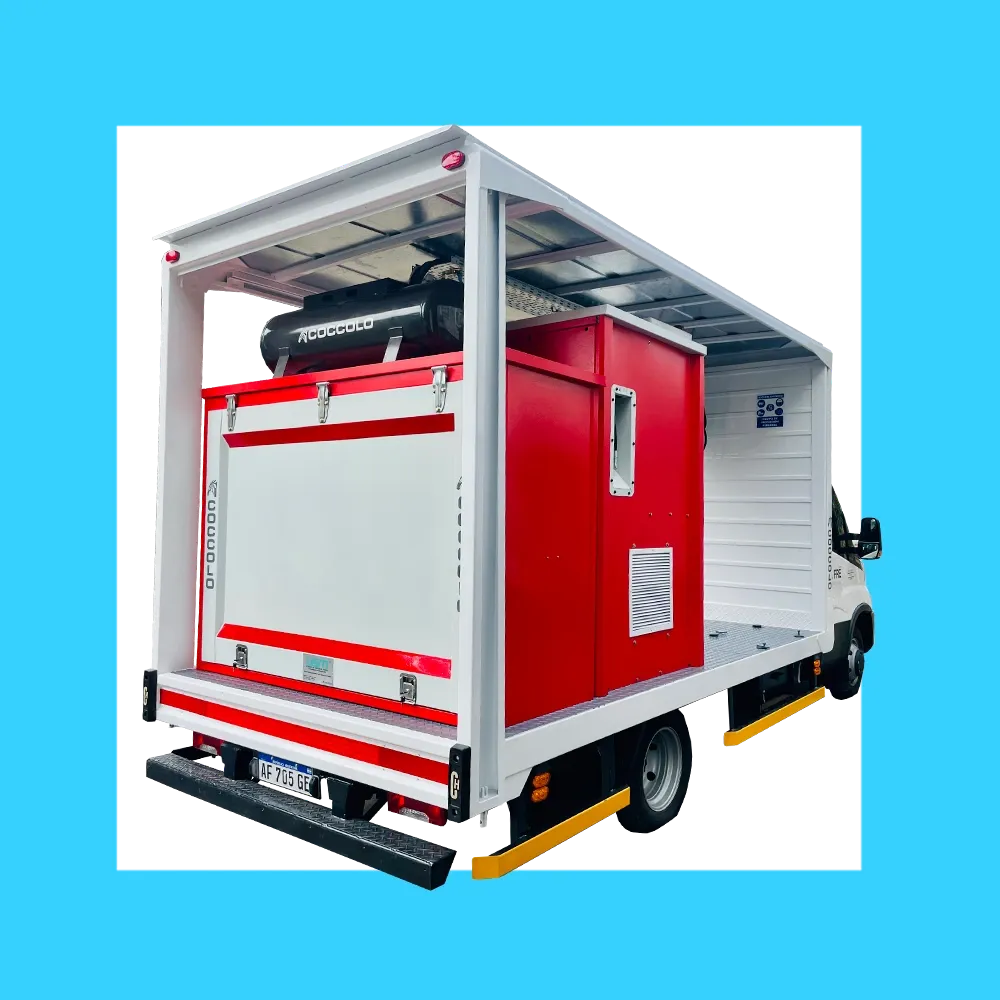 EQUIPAMIENTO PARA LUBRICACIÓN SOBRE CAMION SIDER | 01-006-001