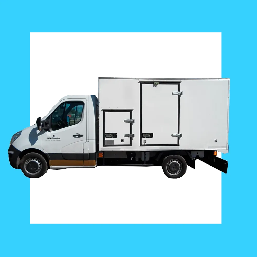 CARROCERÍA MAS EQUIPAMIENTO PARA LUBRICACIÓN Y GOMERÍA MÓVIL SOBRE CAMIÓN