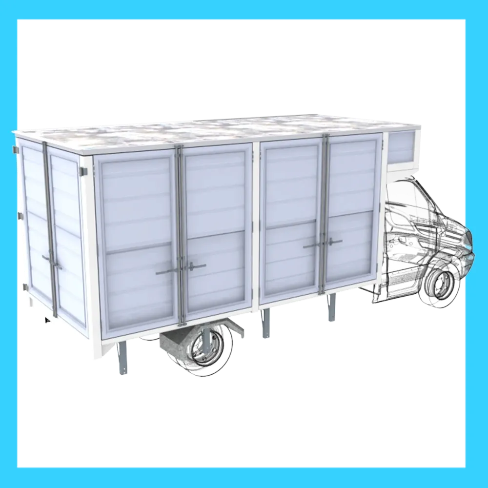 CARROCERÍA PAQUETERA PARA FURGÓN TIPO SPRINTER | 09-005-001