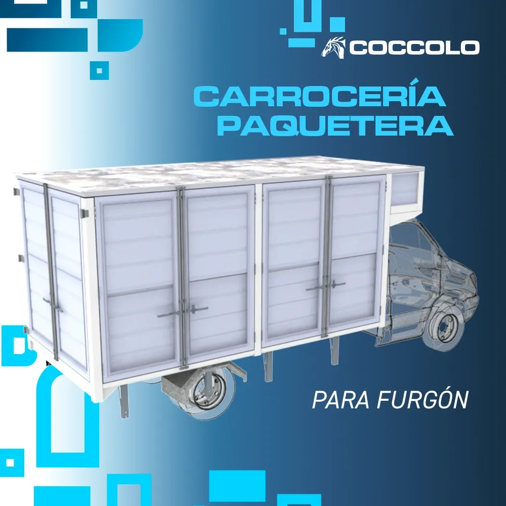 [09-005-001] CARROCERÍA PAQUETERA PARA FURGÓN TIPO SPRINTER | 09-005-001
