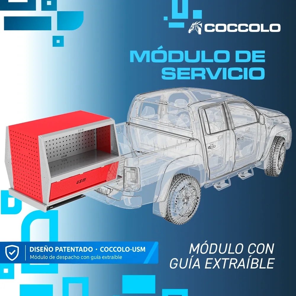 [02-010-002] MODULO DE SERVICIO (Estandar 1100 X 1310 X 1000)
