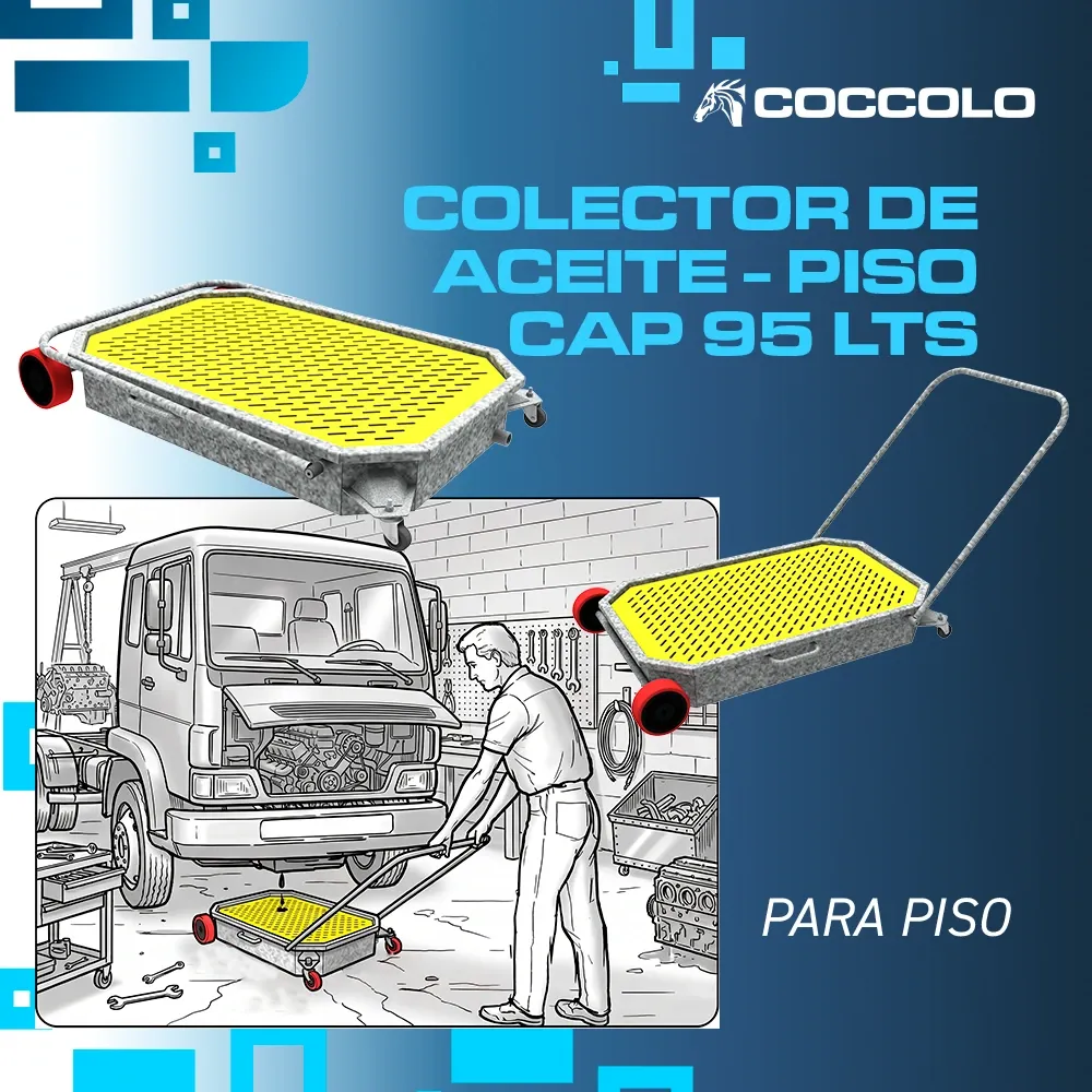[11-002-001] COLECTOR DE ACEITE - PISO CAP 95 LTS | 11-002-001
