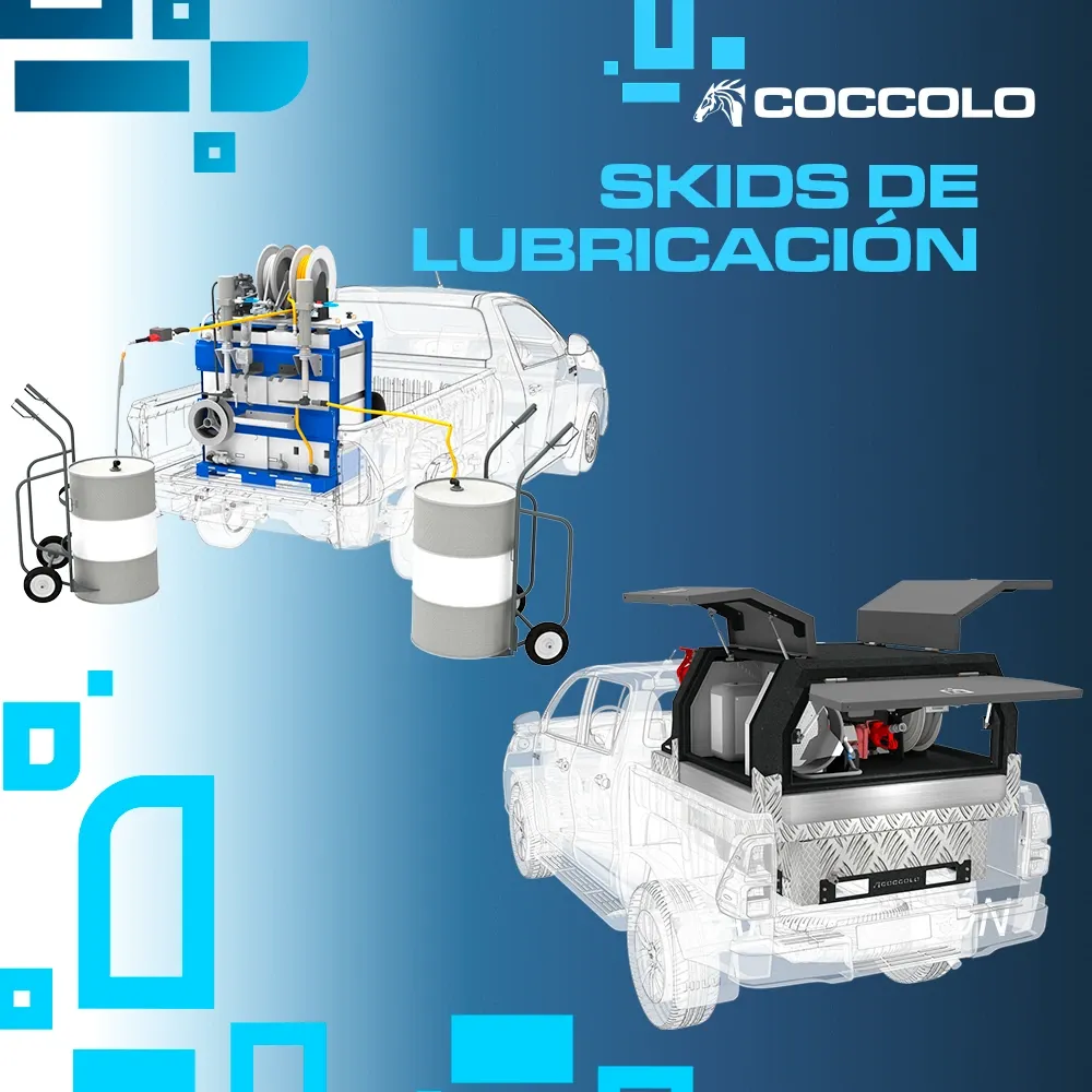 SKIDS DE LUBRICACIÓN AUTOPORTANTE / DIESEL Y UREA