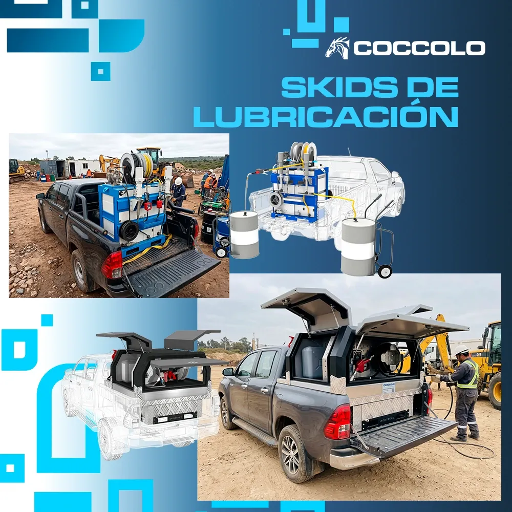 SKIDS DE LUBRICACIÓN AUTOPORTANTE / DIESEL Y UREA
