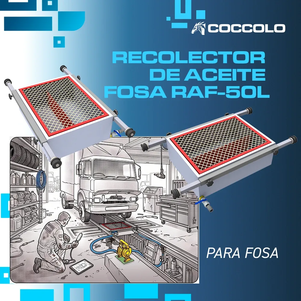 RECOLECTOR DE ACEITE - FOSA RAF-50L