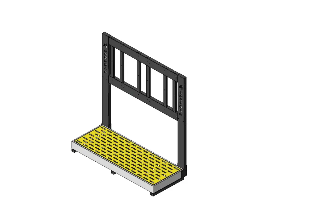BAHIA DE SERVICIO (3 SERVICIOS) CON ANTIDERRAME
