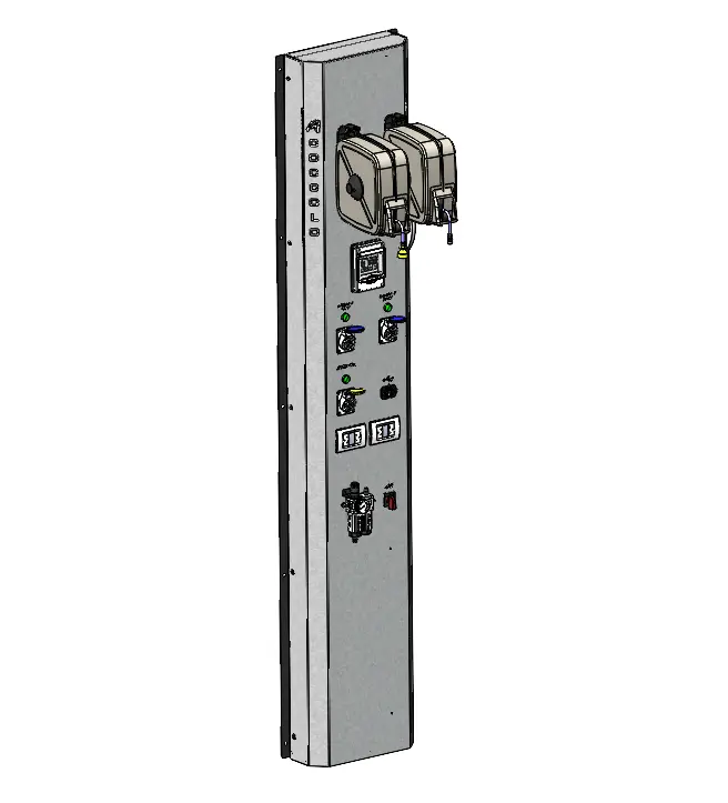 COLUMNA DE SERVICIO PARED 220 V 